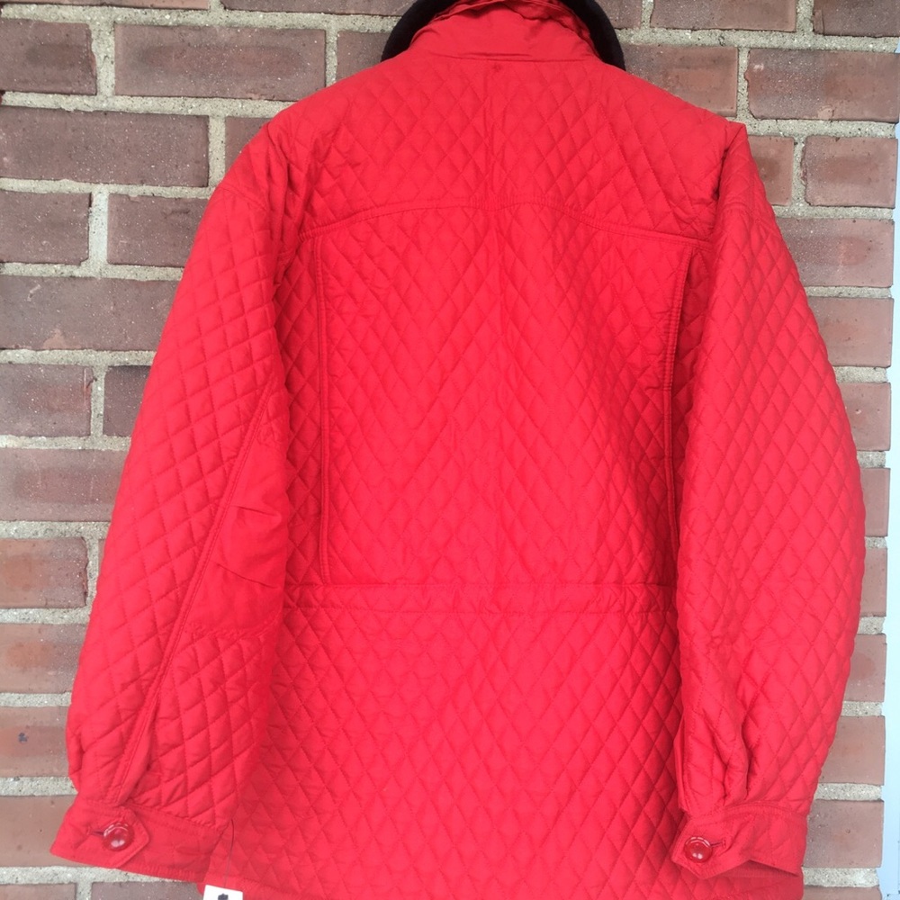 Red Express Quilted Jacket - Picture 4 of 4